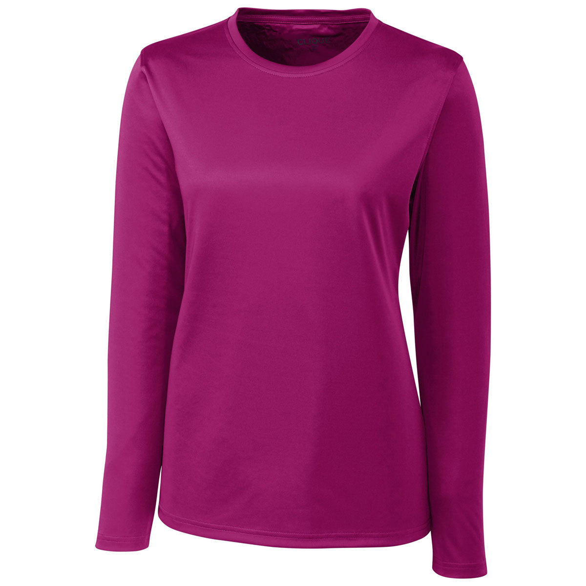 Clique Women's Gala Pink Long Sleeve Spin Jersey Tee - A Fashionable Essential