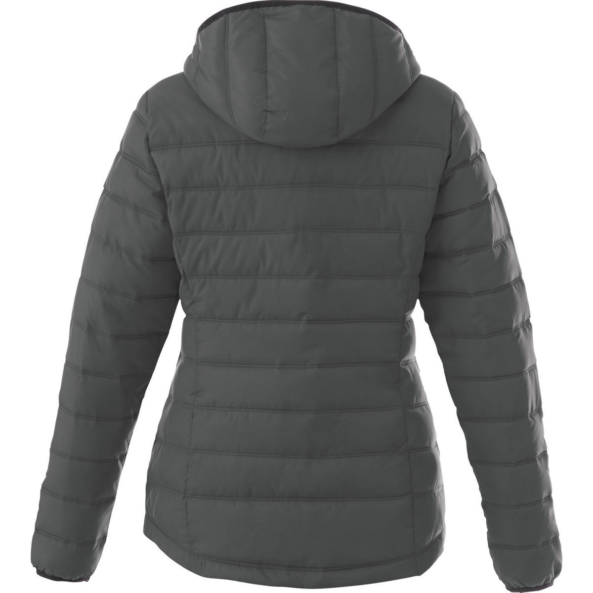 Elevate Women's Stunning Steel Grey Norquay Insulated Jacket - A Must - Have!