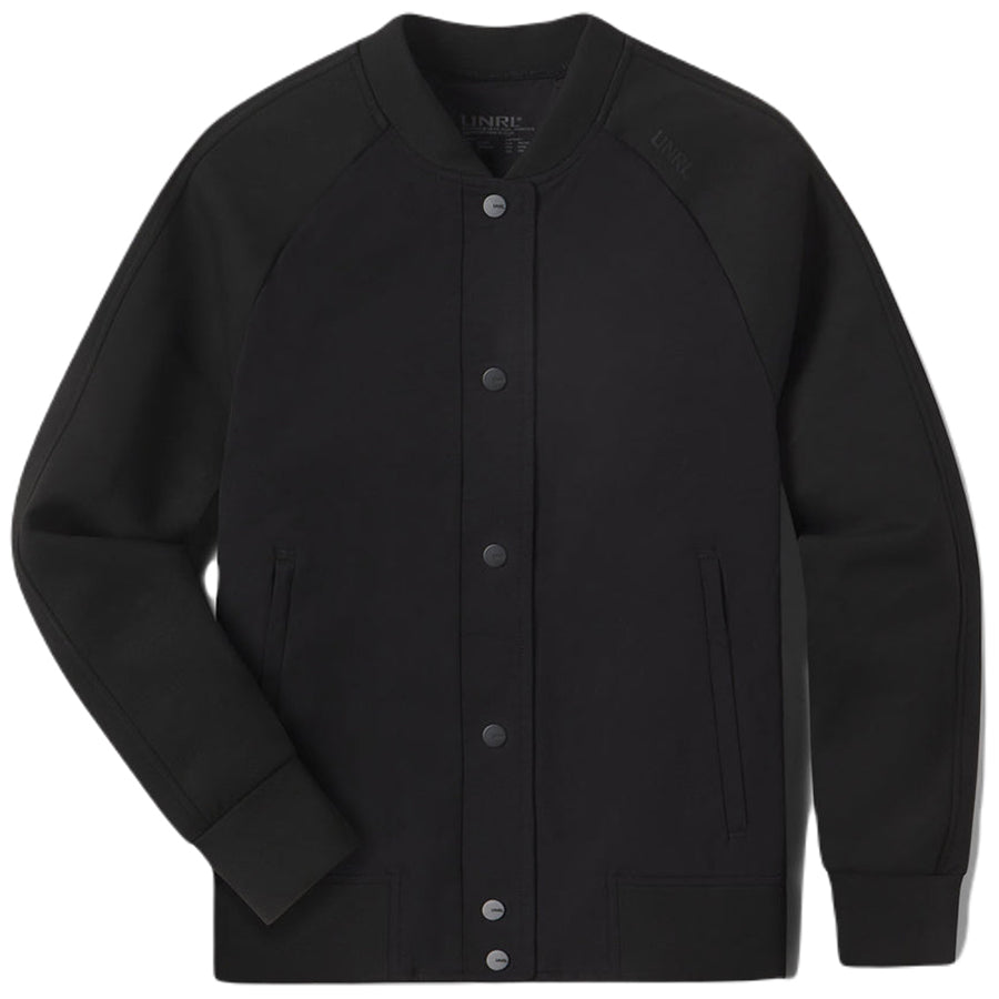 UNRL Women's Black Jetset Bomber Jacket - A Must-Have for Every Fashionista