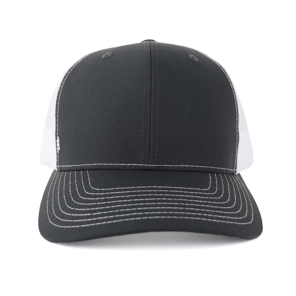 Zusa Charcoal/White Open Road Trucker Cap: Eco-Friendly Style