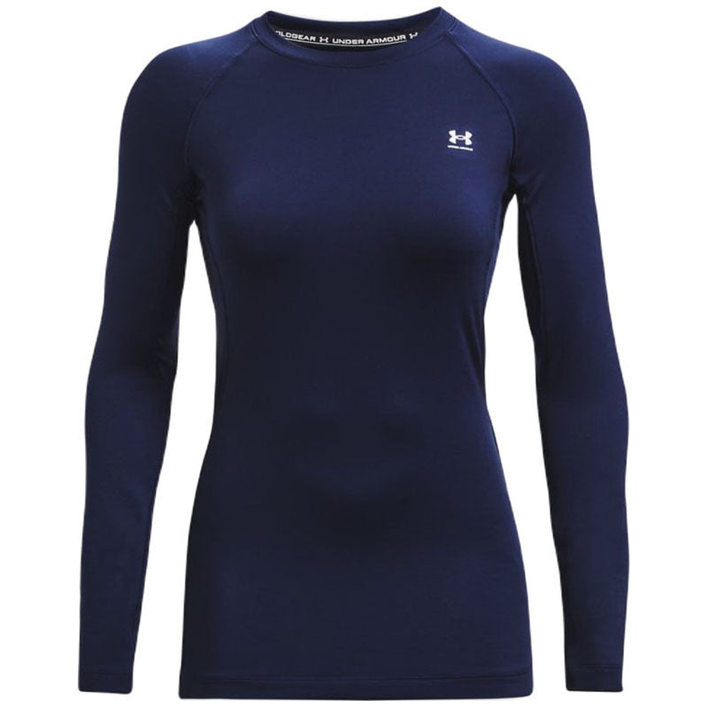 Under Armour Women's Stunning Midnight Navy/White Authentics Crew