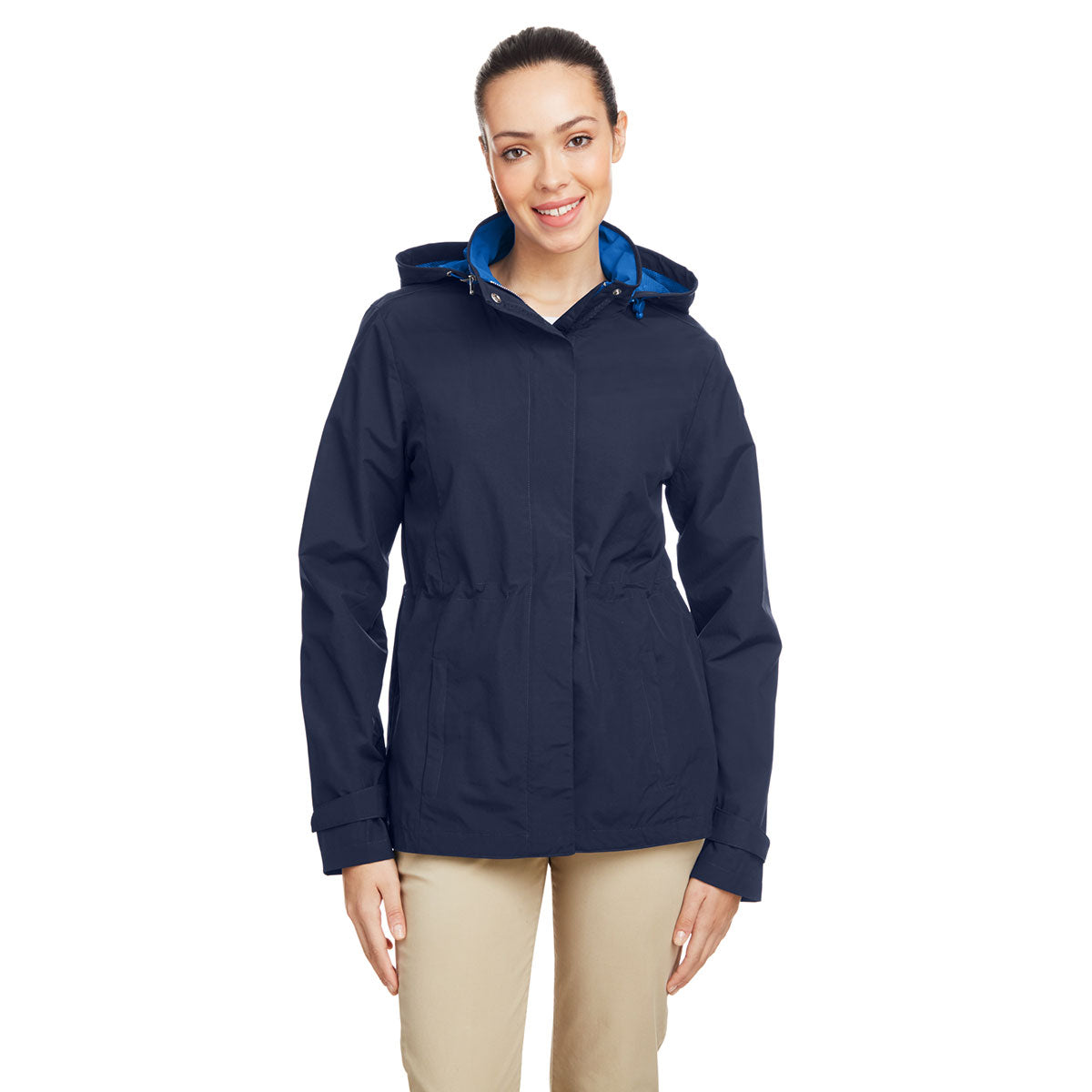 Nautica Women's Navy Voyage Stylish Raincoat