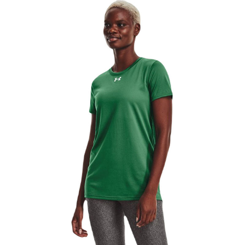 Under Armour Women's Kelly Green Team Tech Tee - A Must - Have for Active Women!