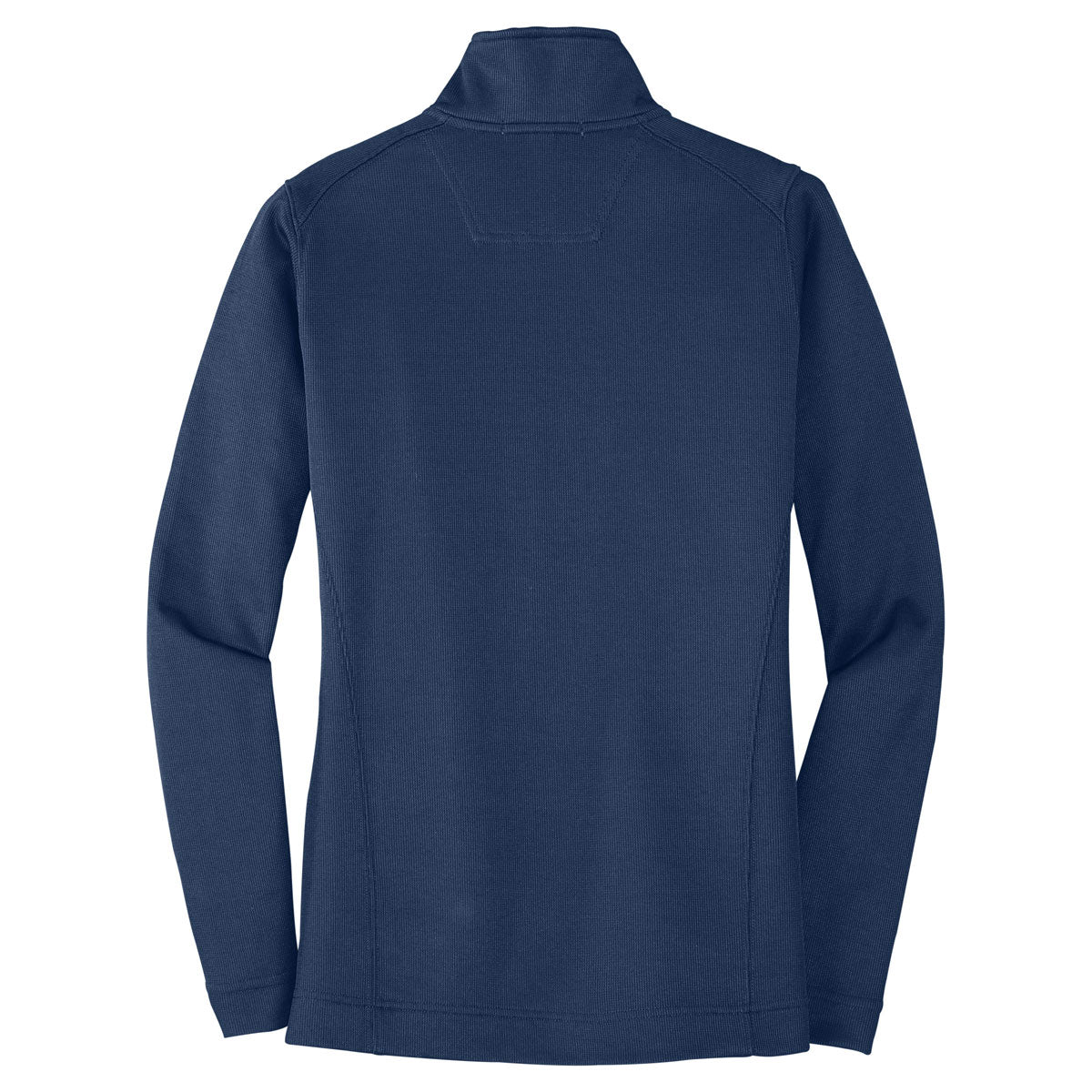 Port Authority Women's Stunning Regatta Blue/Iron Grey Vertical Texture Full-Zip Jacket