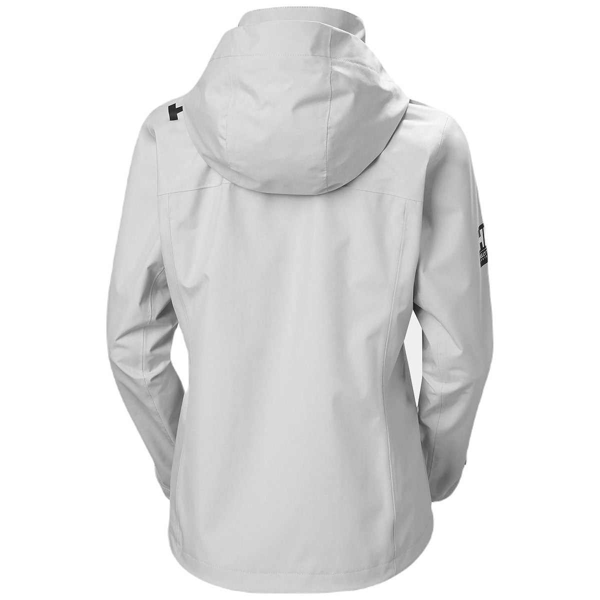 Helly Hansen Women's Grey Fog Crew Hooded Jacket 2.0 - The Ultimate Water-Ready Jacket