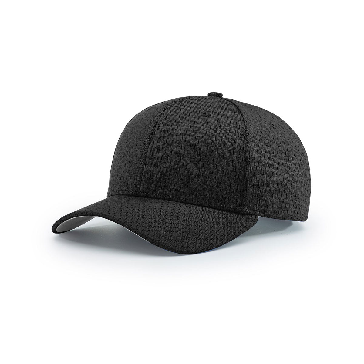 Richardson Black On-Field Adjustable Pro Mesh Cap: Cool Comfort & Brand Promotion