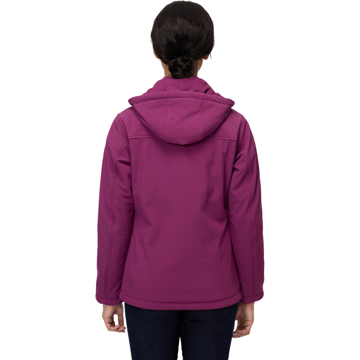 Ororo Women's Stunning Purple 5-Zone Heated Jacket