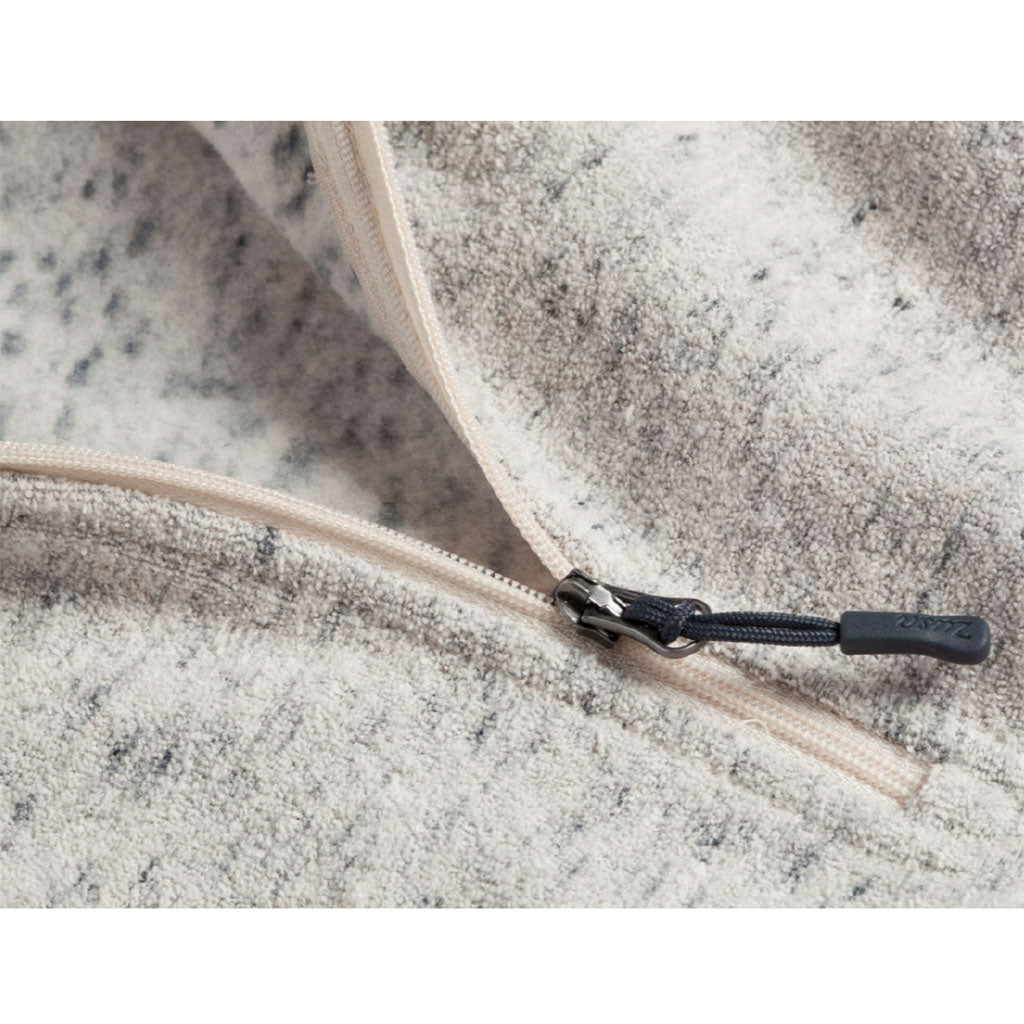 Zusa Women's Oatmeal Heather Chilly Fleece Quarter Zip - The Ultimate Fall & Winter Layer