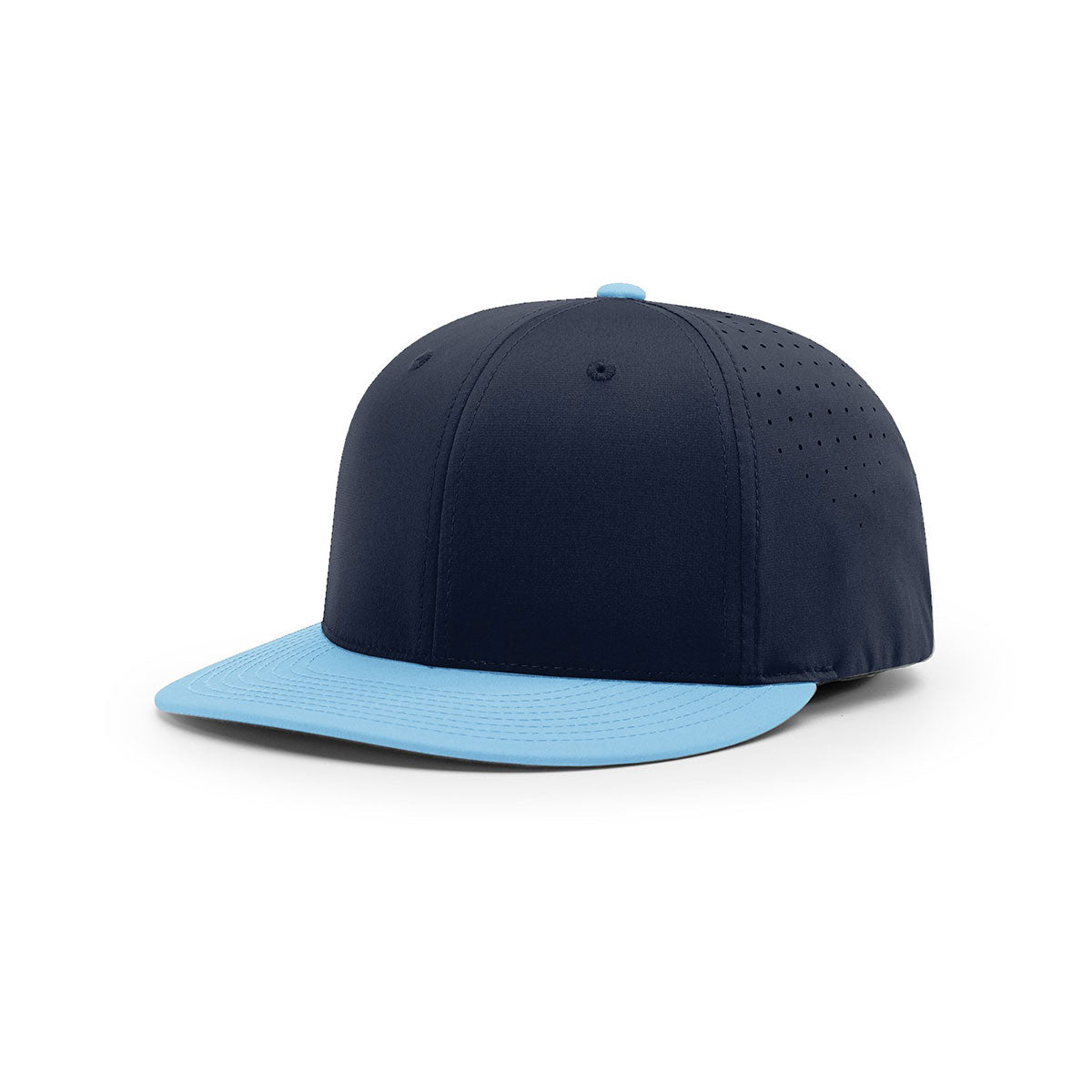Richardson Navy/Columbia Blue R-Flex Performance Cap - Ideal for Brand Promotion