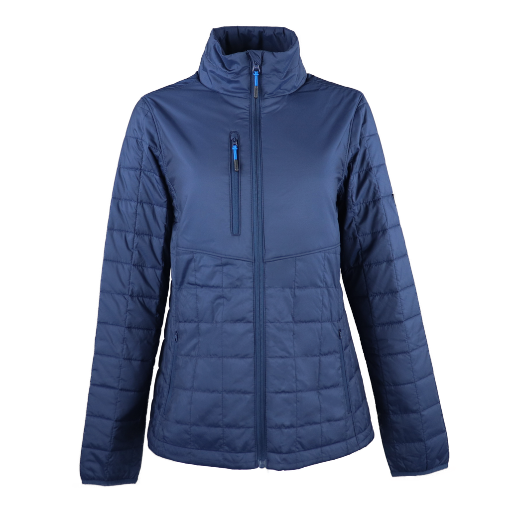 Zusa Women's Navy St. Cloud Puffer Jacket - Sustainable Winter Essential