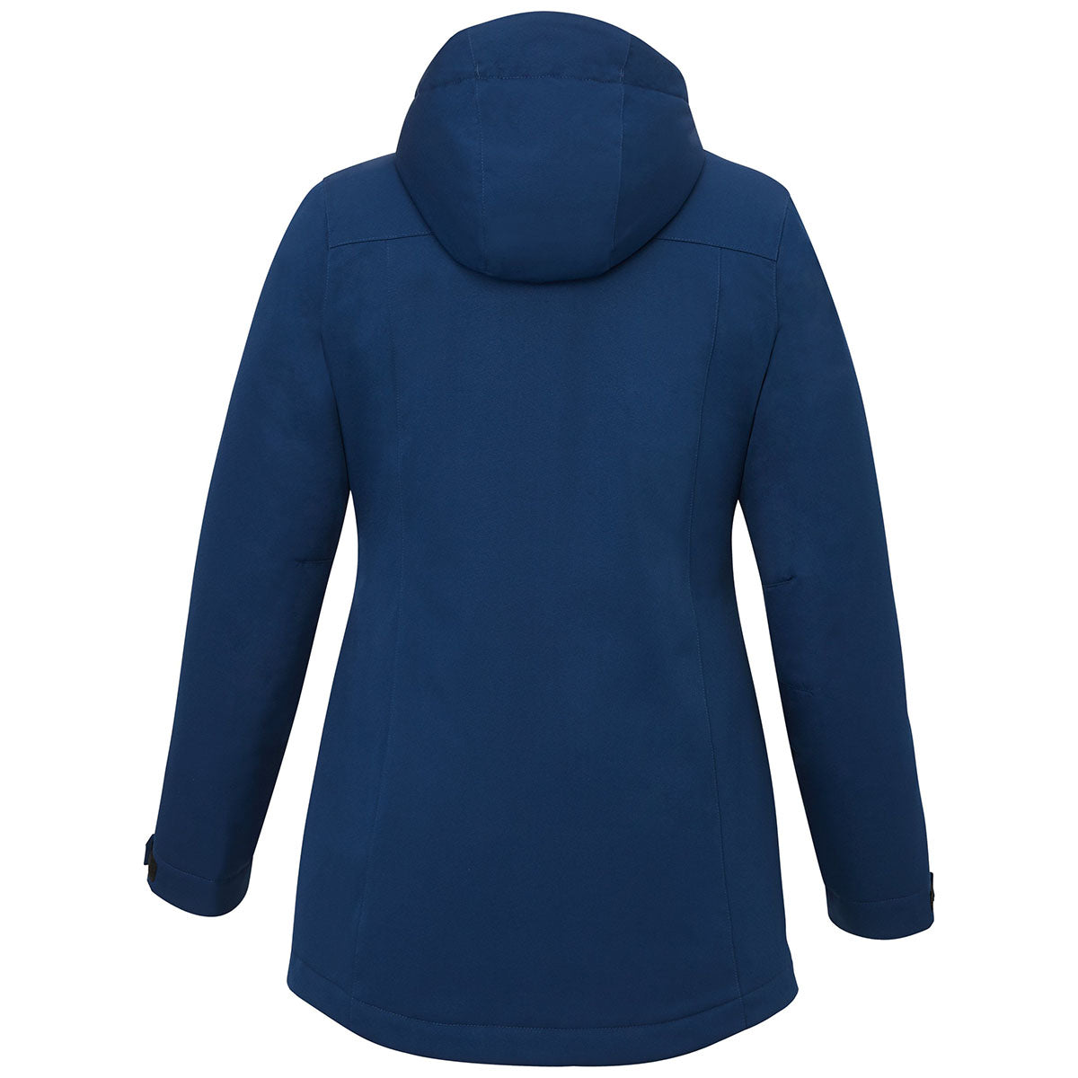 Elevate Women's River Blue Lena Eco - Water Repellent Insulated Hooded Jacket: Your Ultimate Cold - Weather Companion
