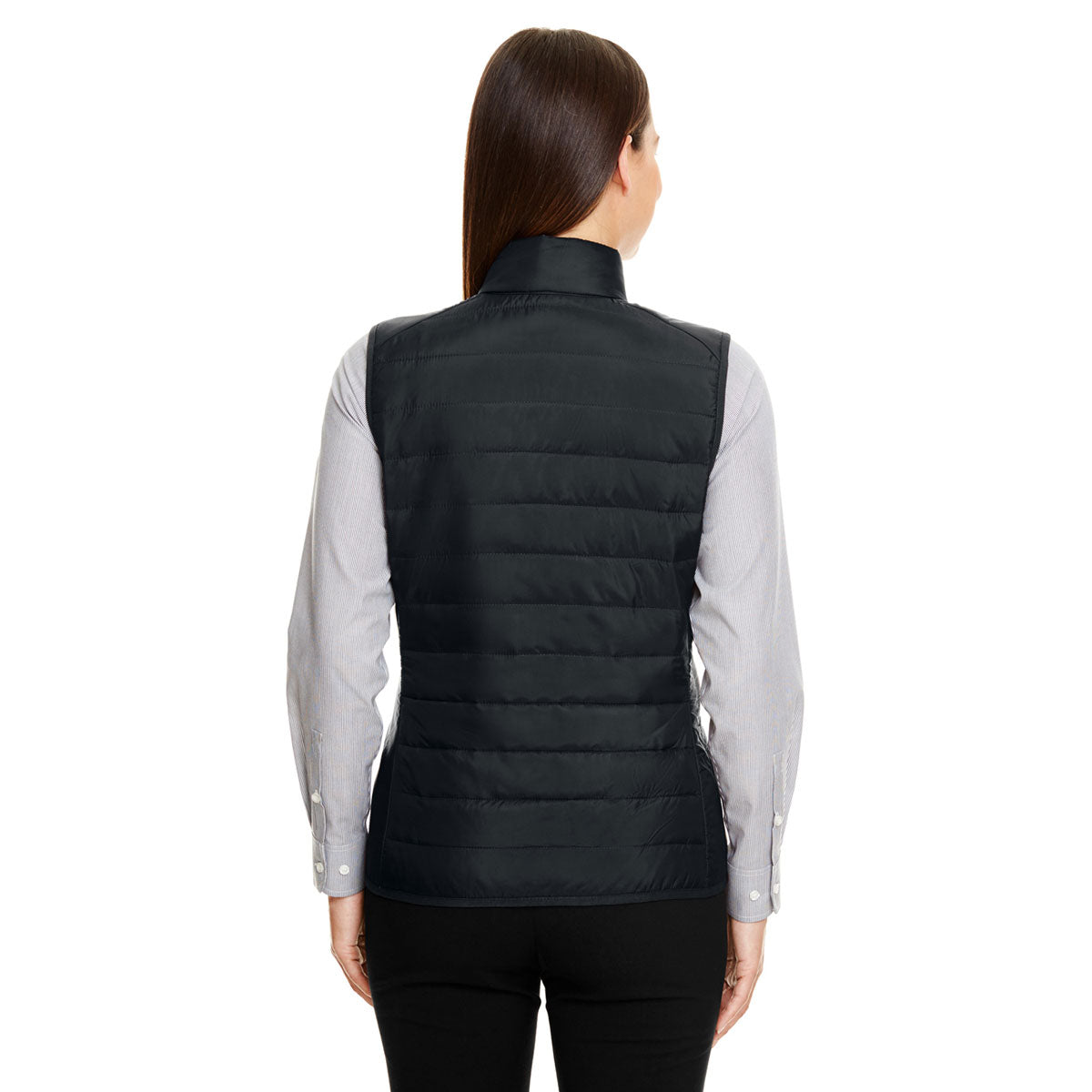 Core 365 Women's Stylish Black Prevail Packable Puffer Vest - Your Outdoor Essential