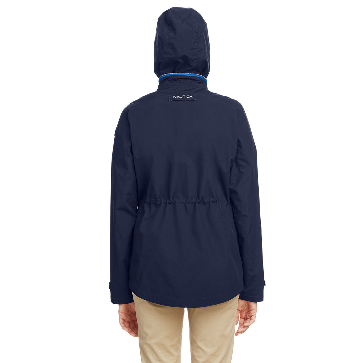 Nautica Women's Navy Voyage Stylish Raincoat