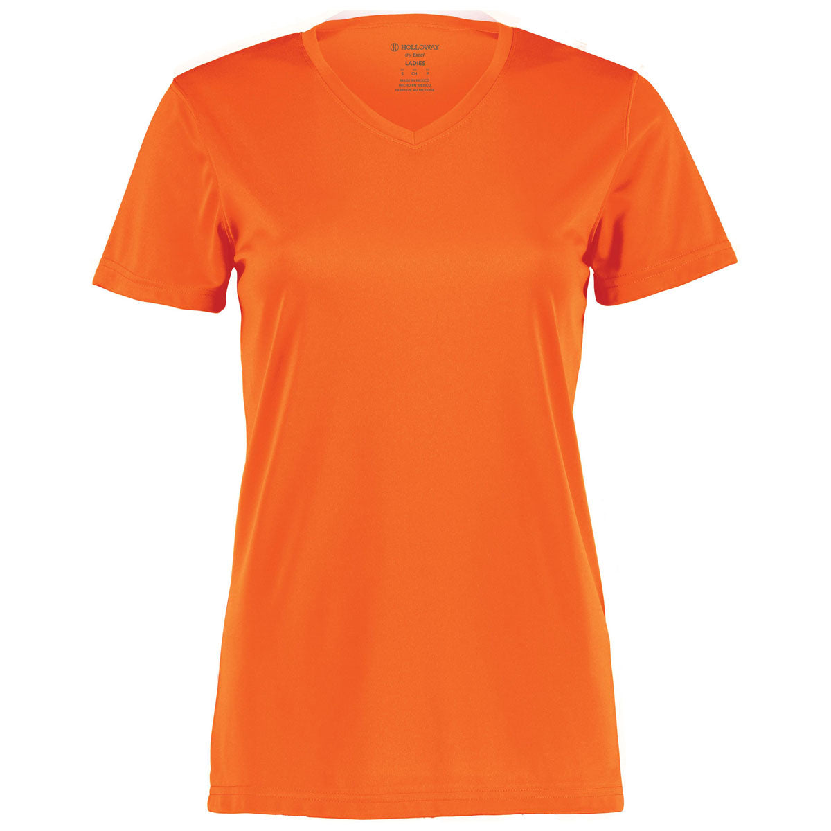 Holloway Women's Stunning Electric Orange Momentum Tee - Grab Yours Now!