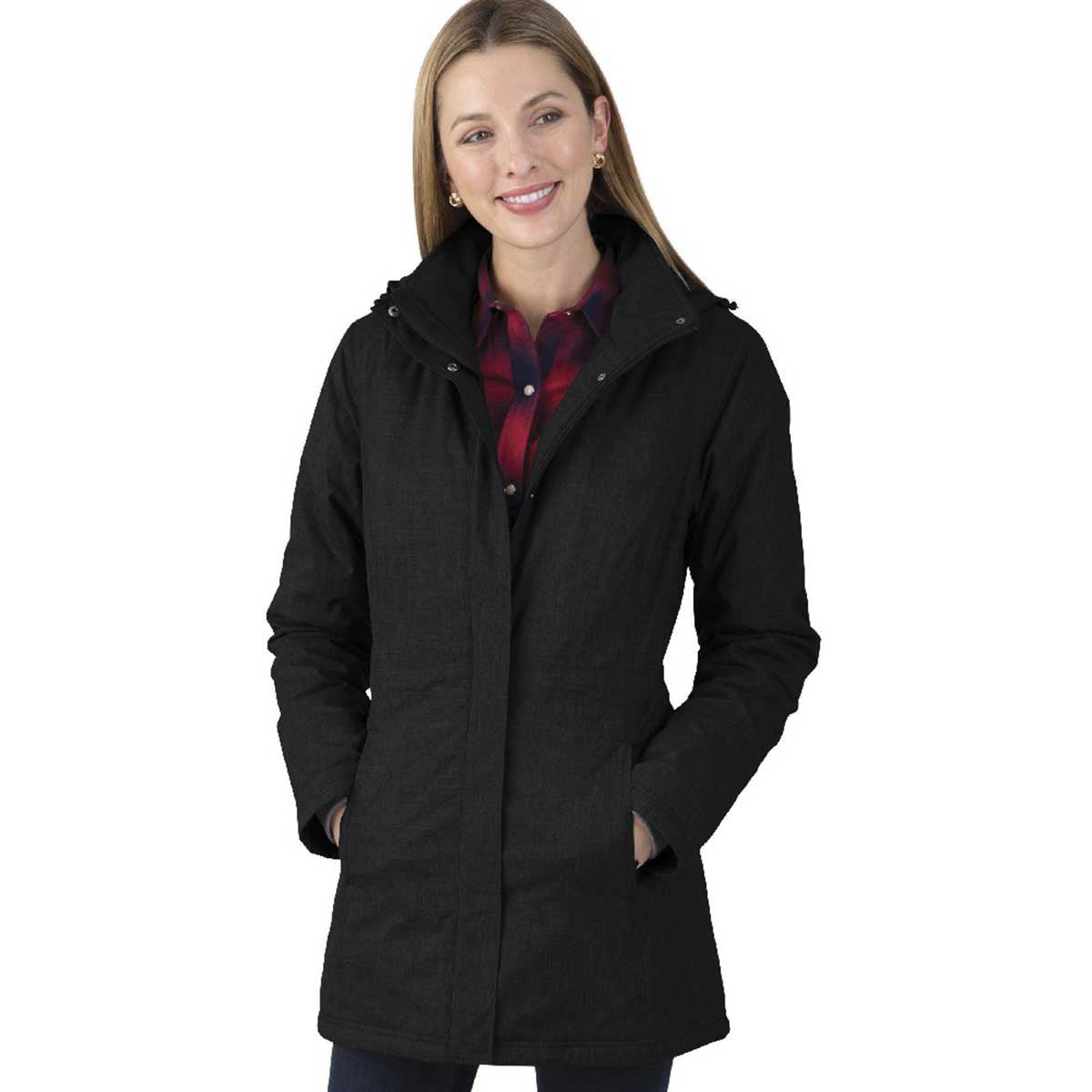 Charles River Women's Stylish Black Journey Parka
