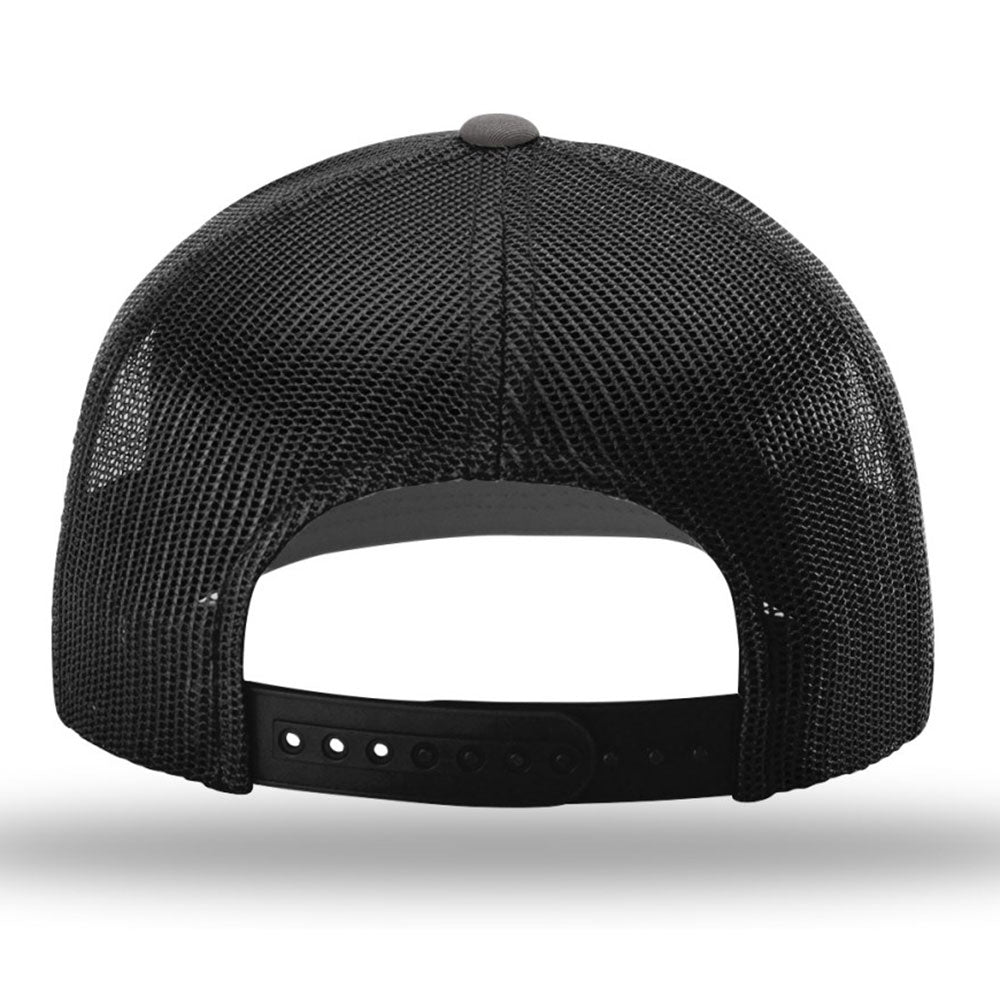 Richardson Charcoal/Black Eco-Friendly Recycled Trucker Cap - A Must-Have!