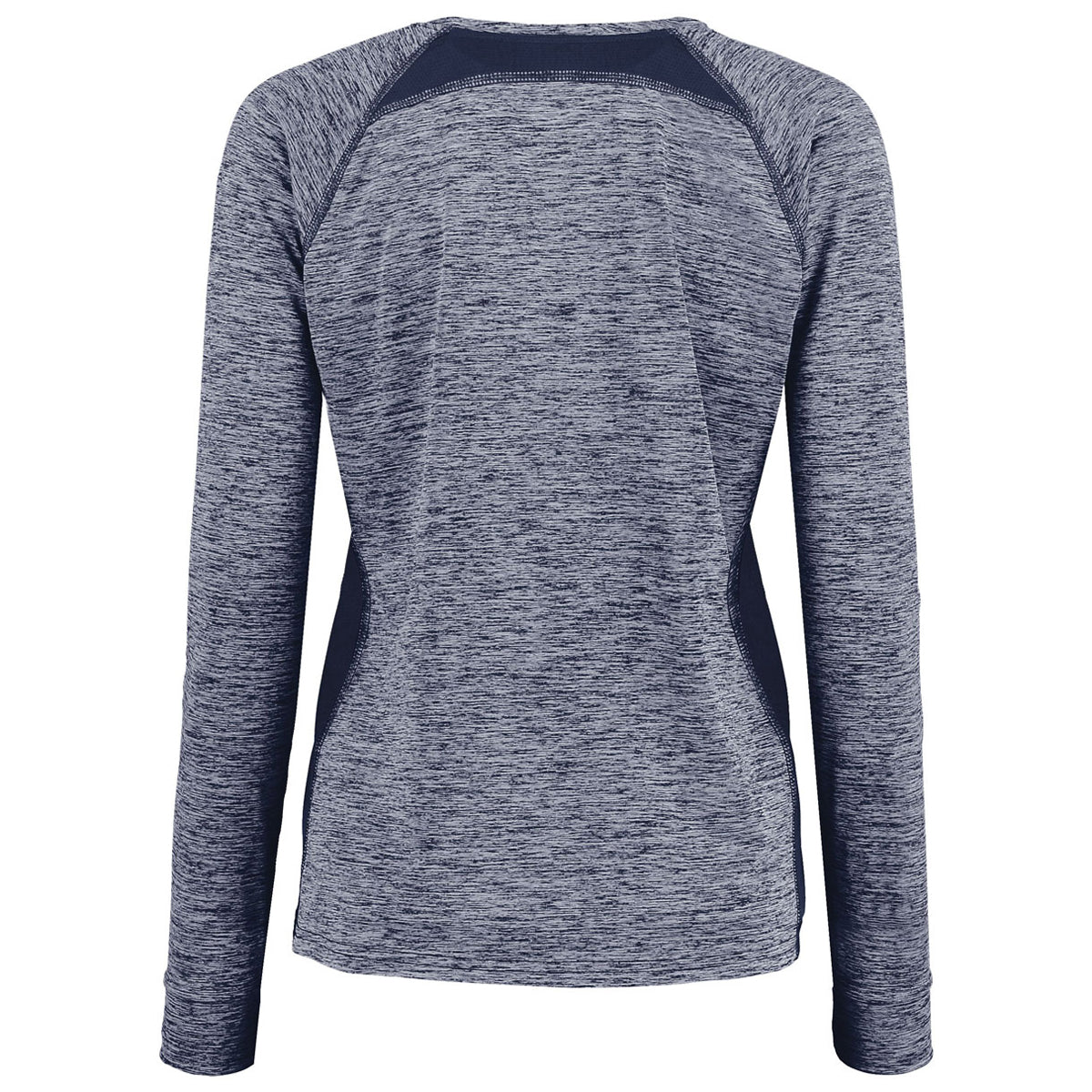 Holloway Women's Navy Heather Electrify Coolcore Long Sleeve Tee: A Stylish and Functional Top