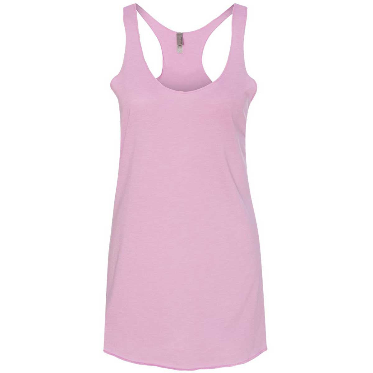 Next Level Women's Vintage Lilac Triblend Racerback Tank - A Must-Have for Stylish Women