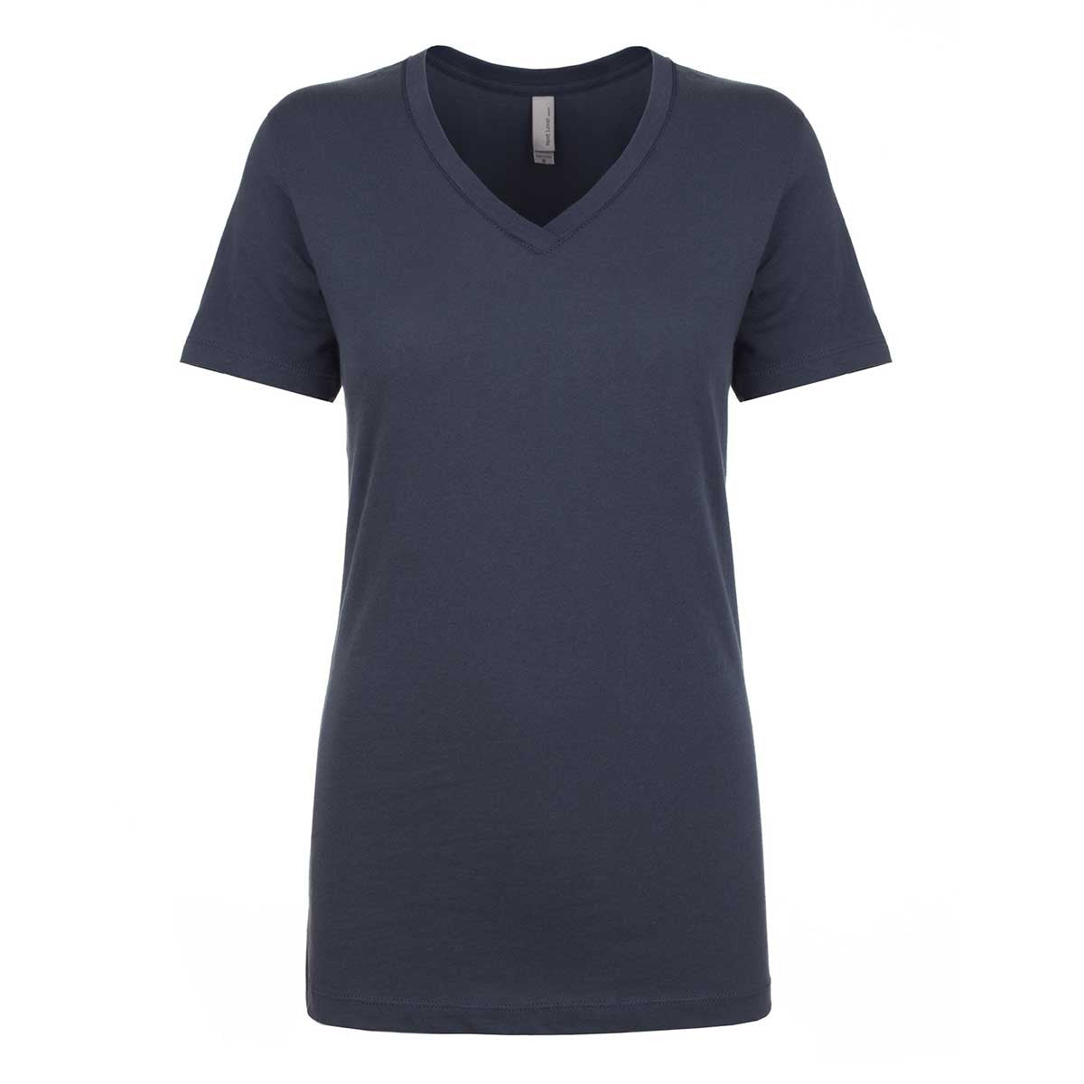Next Level Women's Stunning Indigo V-Neck Ideal Tee