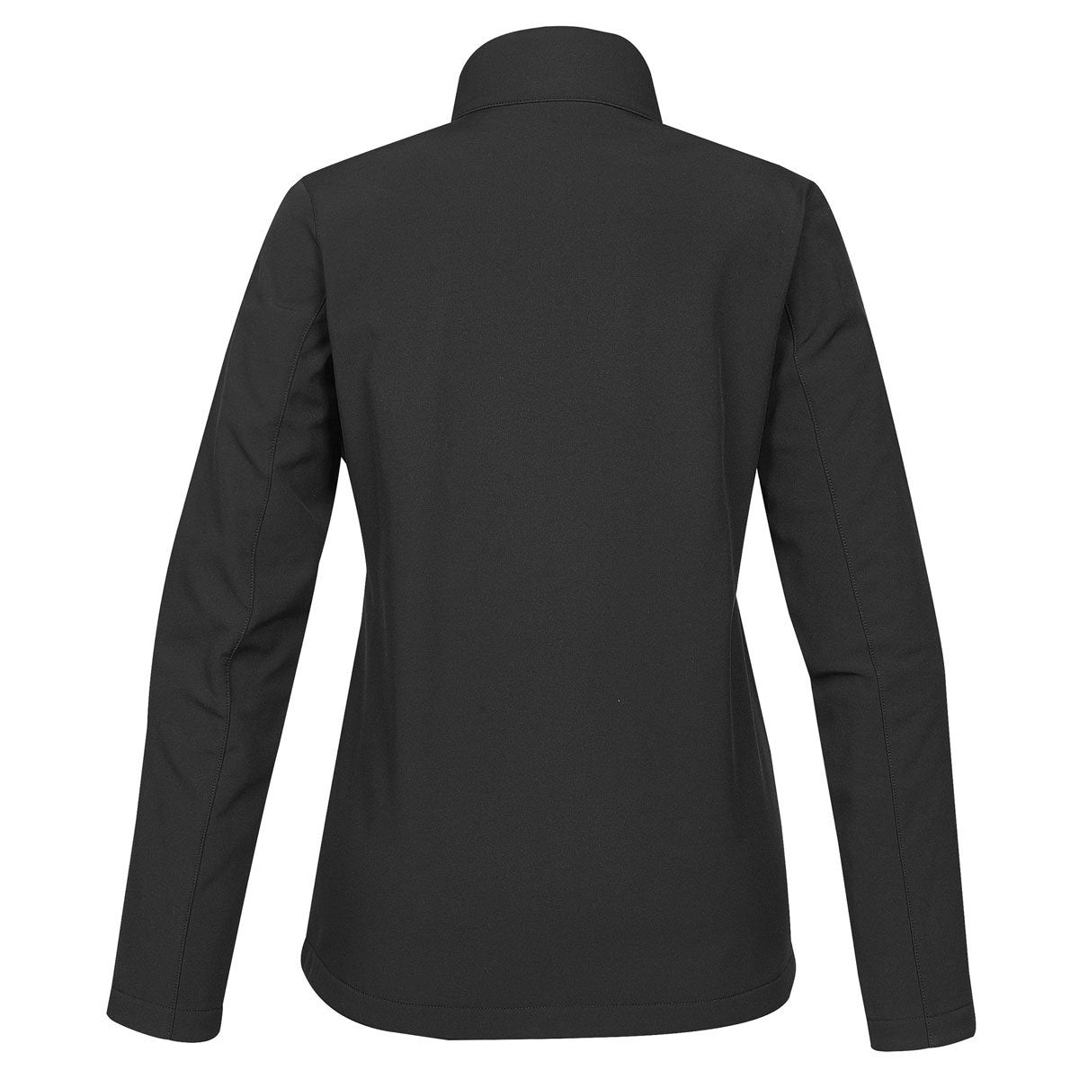 Stormtech Women's Stunning Black/Azure Blue Orbiter Softshell Jacket