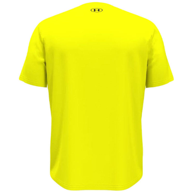 Under Armour Men's Striking High Vis Yellow Team Tech Tee - A Must-Have!