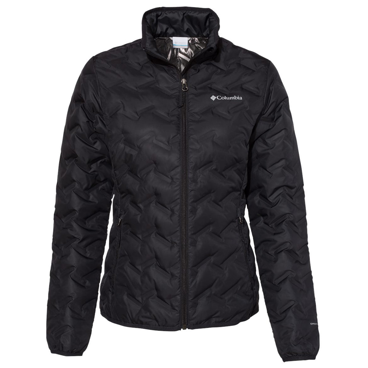 Columbia Women's Stunning Black Delta Ridge Down Jacket