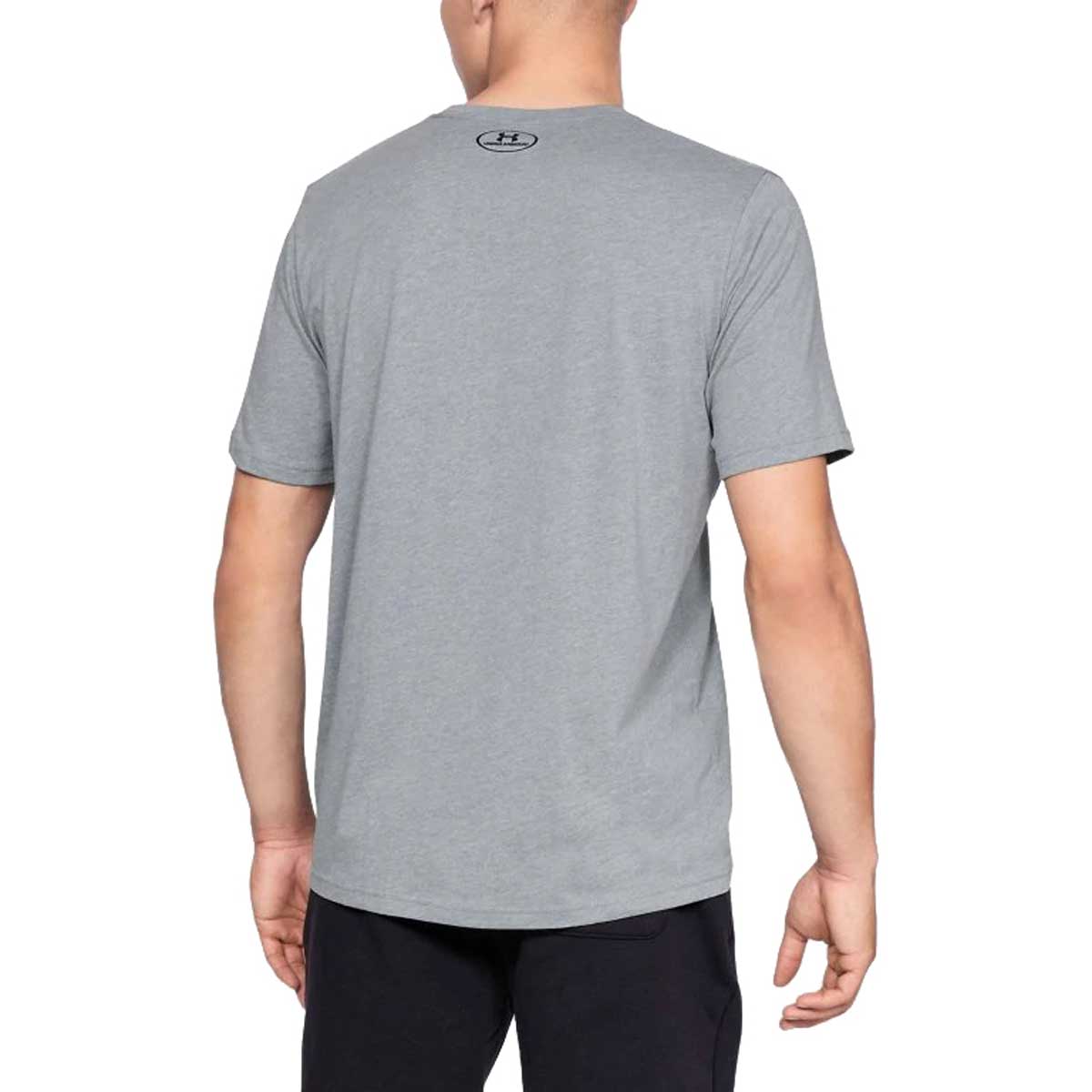Under Armour Men's Steel Light Heather Sporty Short Sleeve Tee