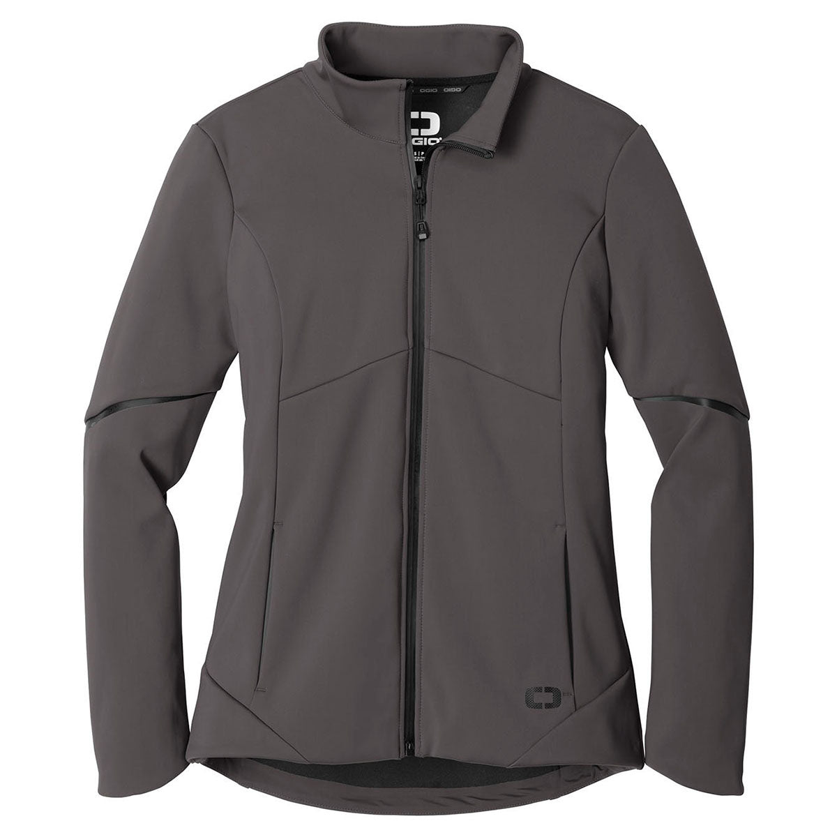 OGIO Women's Tarmac Grey Exaction Soft Shell Jacket - Stylish & Functional