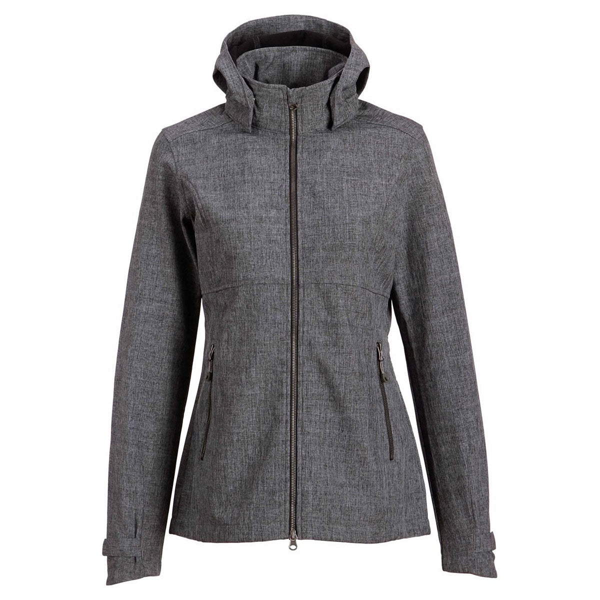 Landway Women's Dark Ash Uptown Textured Soft Shell - A Must-Have Jacket