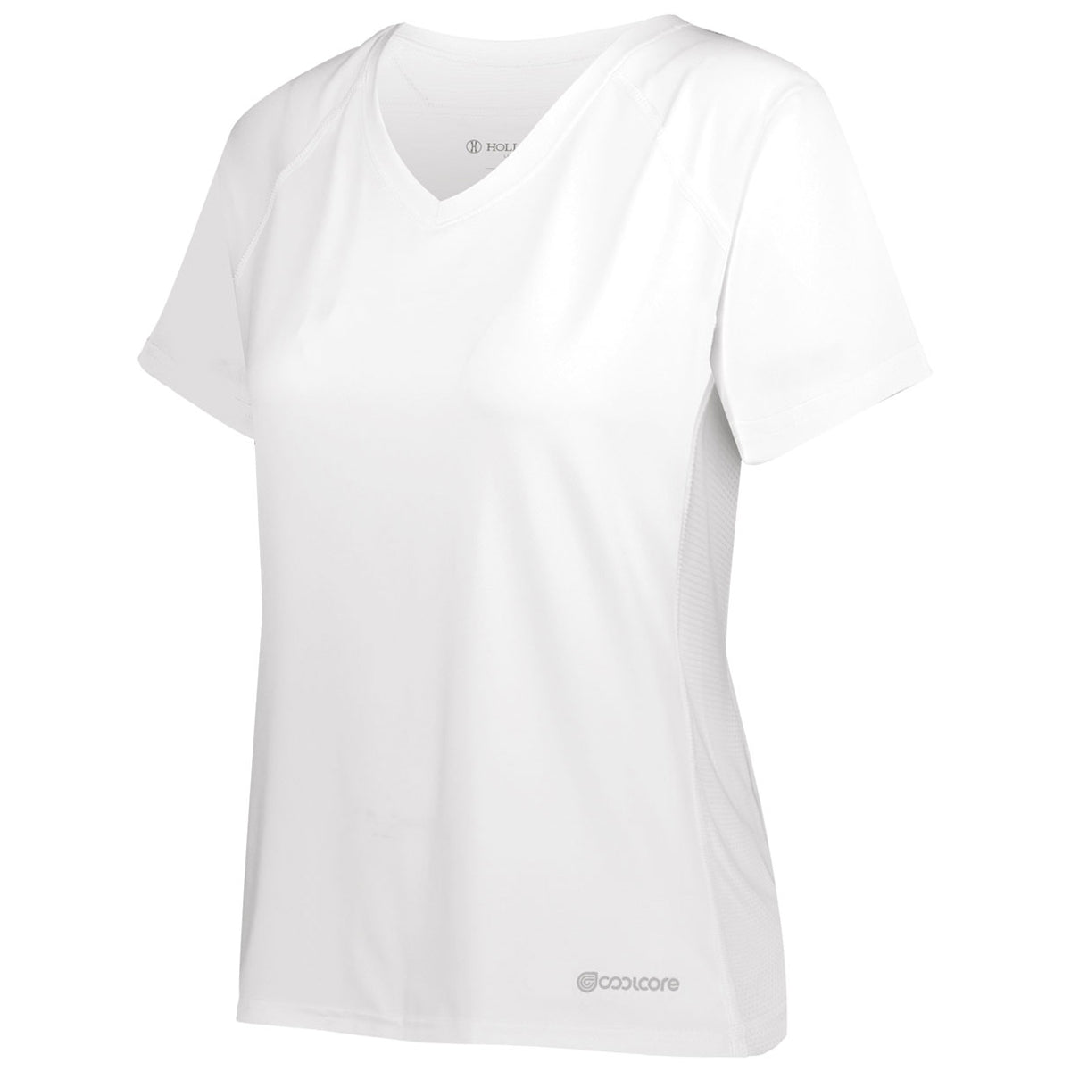 Holloway Women's Stunning White Electrify Coolcore Tee
