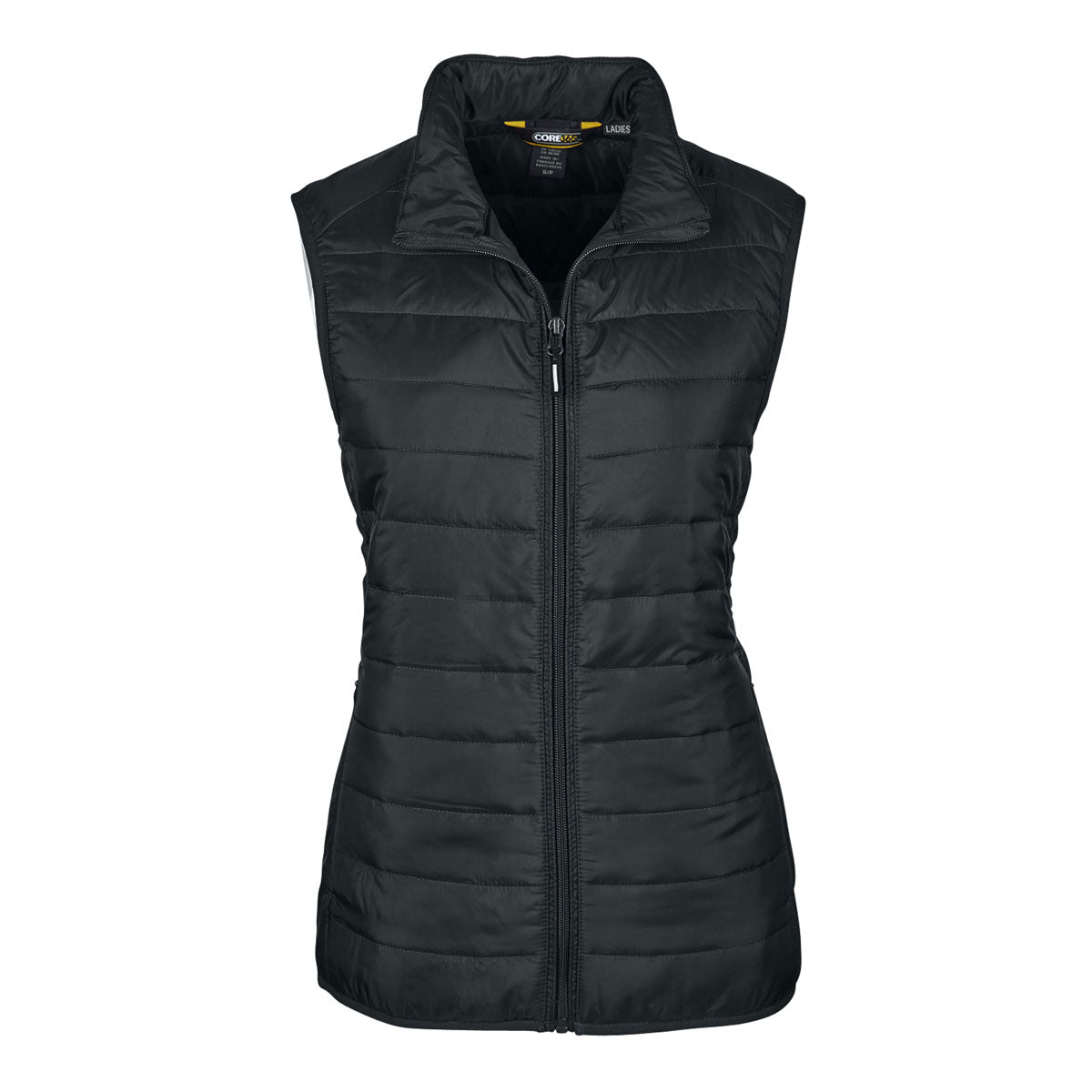 Core 365 Women's Stylish Black Prevail Packable Puffer Vest - Your Outdoor Essential