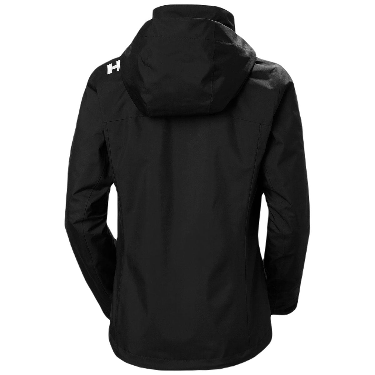 Helly Hansen Women's Stunning Black Crew Hooded Midlayer Jacket 2.0