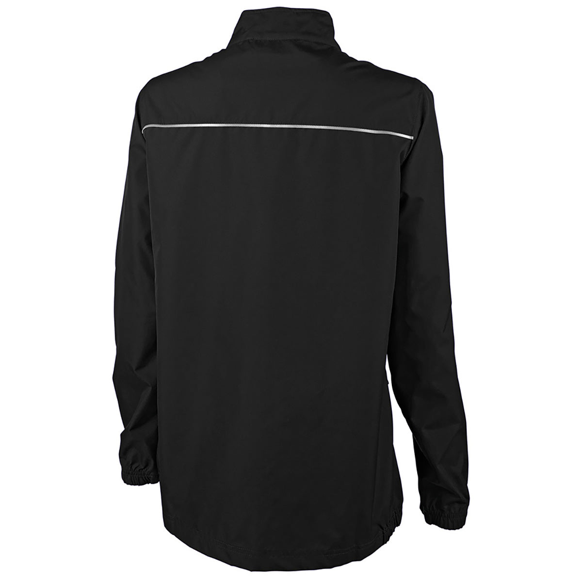 Charles River Women's Black Skyline Pack-N-Go Reflective Jacket - Show Your Team Spirit!