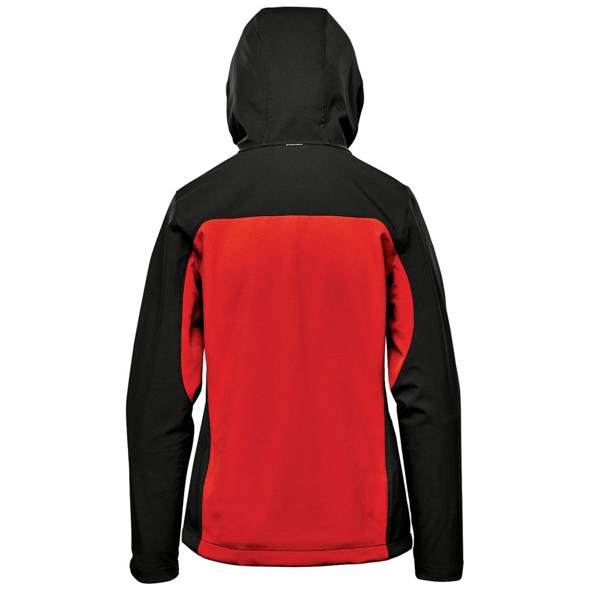 Stormtech Women's Stunning Bright Red/Black Cascades Softshell Hoody - Conquer the Outdoors!