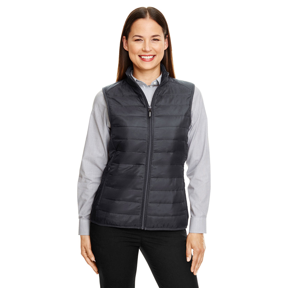 Core 365 Women's Carbon Prevail Ultra-Packable Puffer Vest - Your Outdoor Essential!