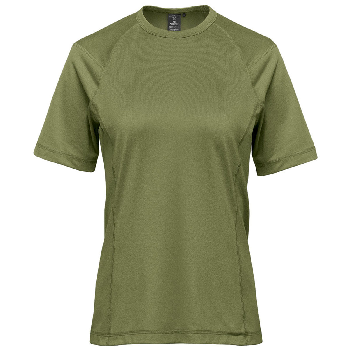 Stormtech Women's Stunning Sage Green Heather Volante H2X-DRY Short Sleeve Tee