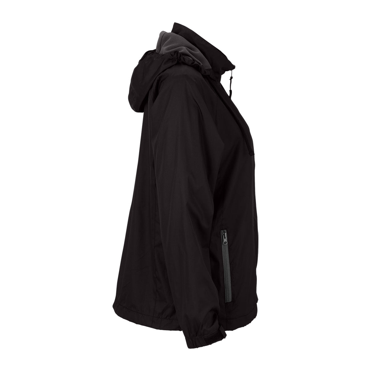 Vantage Women's Stylish Black/Dark Grey Club Jacket