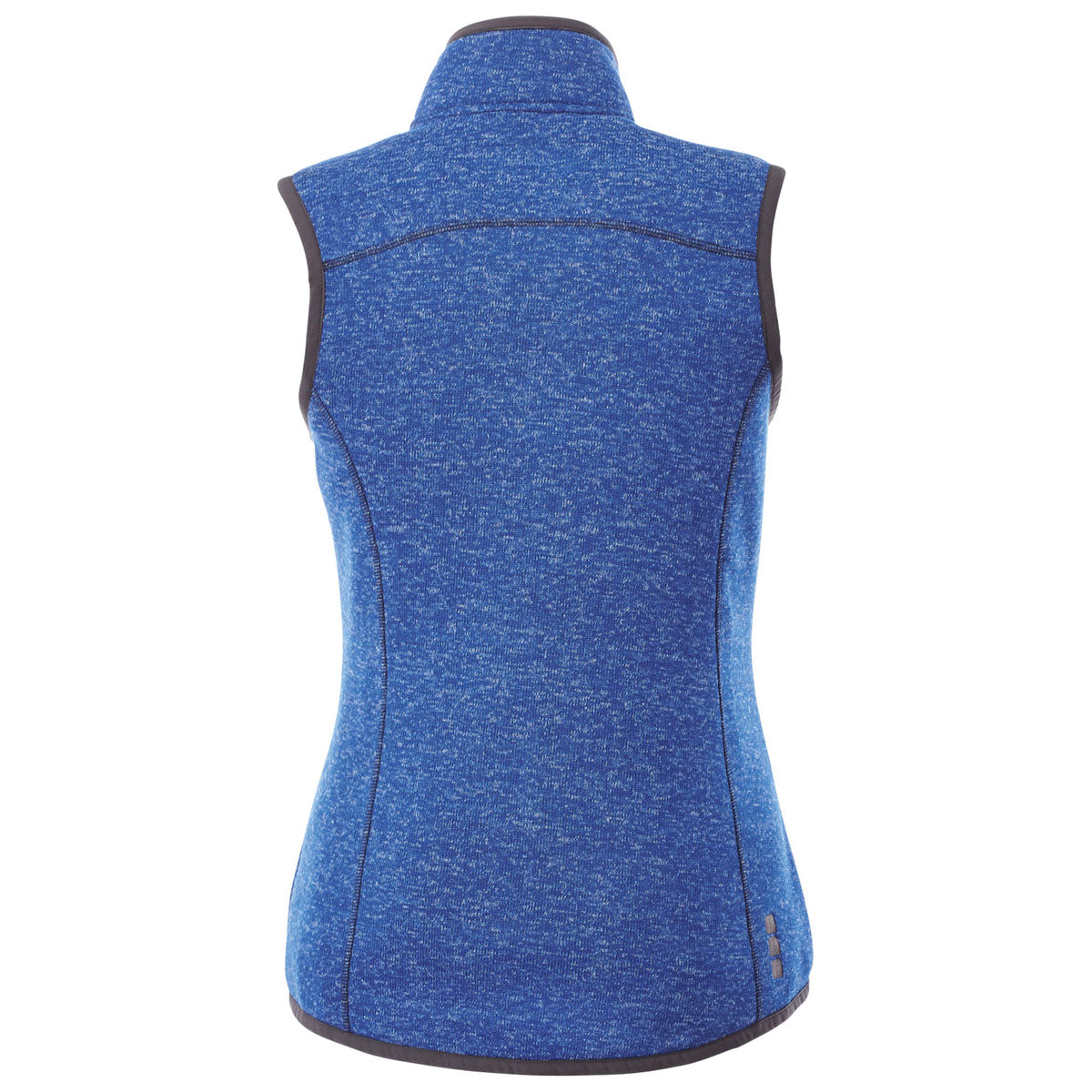 Elevate Women's Metro Blue Heather Fontaine Knit Vest - The Perfect Chilly Day Essential
