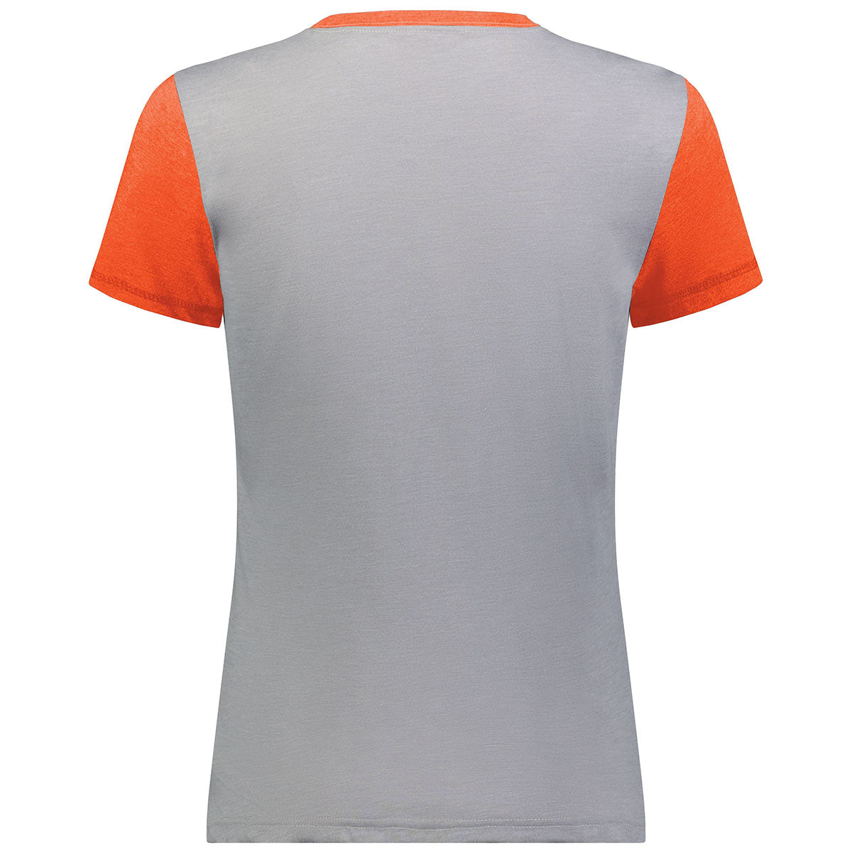 Augusta Sportswear Women's Grey/Orange Gameday Vintage Ringer Tee - A Must-Have!