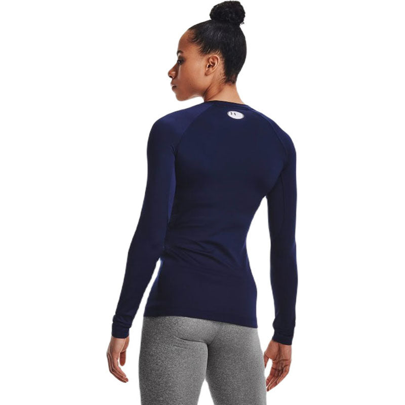 Under Armour Women's Stunning Midnight Navy/White Authentics Crew
