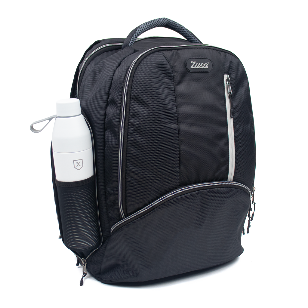 Zusa Black Stamina Backpack: The Ultimate Branded Athletic Companion