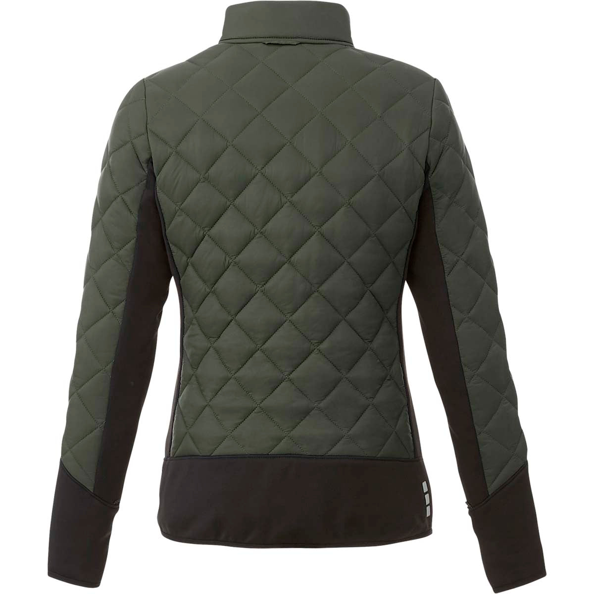 Elevate Women's Loden/Black Rougemont Hybrid Insulated Jacket - The Ultimate Active Lifestyle Essential