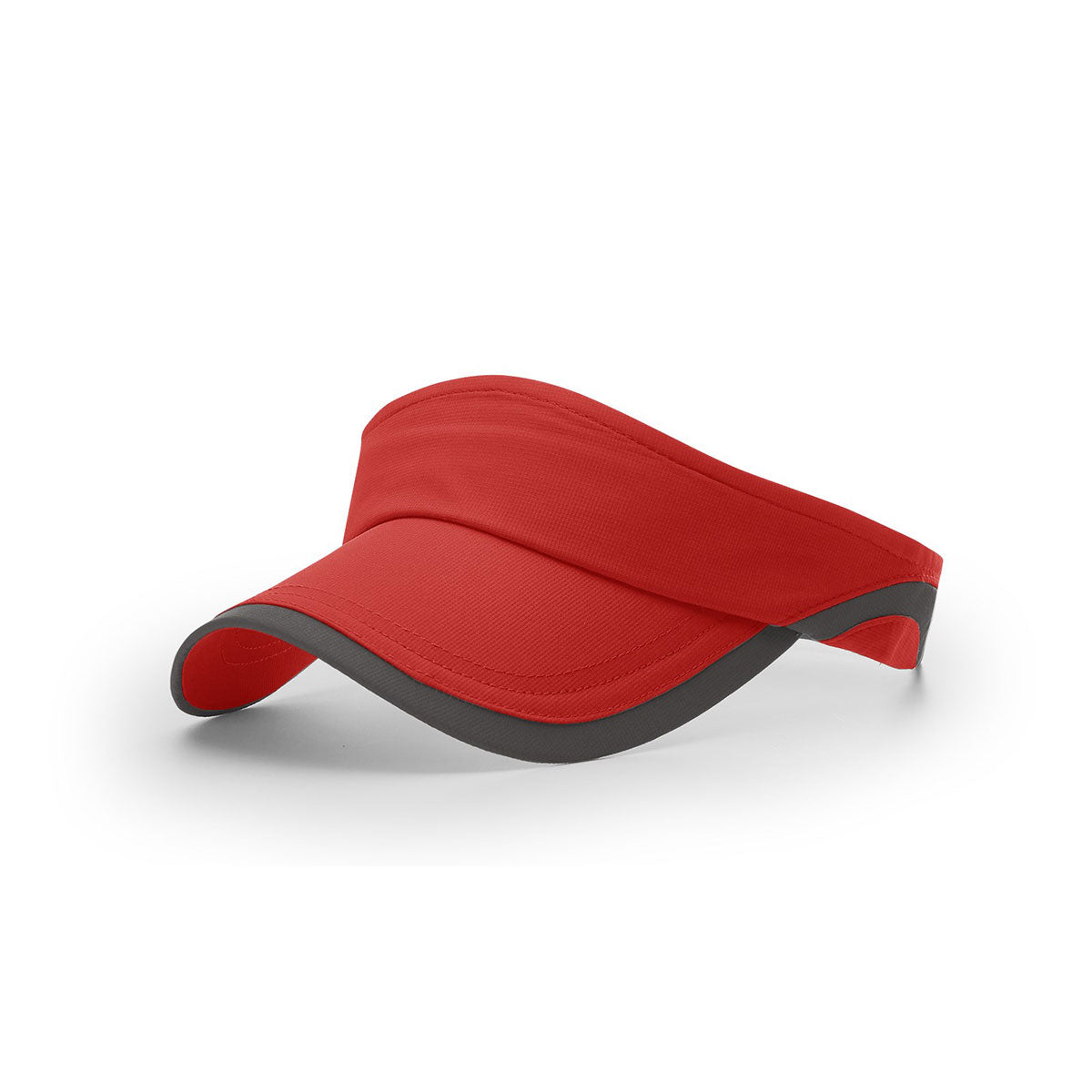 Richardson Red/Charcoal R-Active Lite Running Visor: Sporty and Functional
