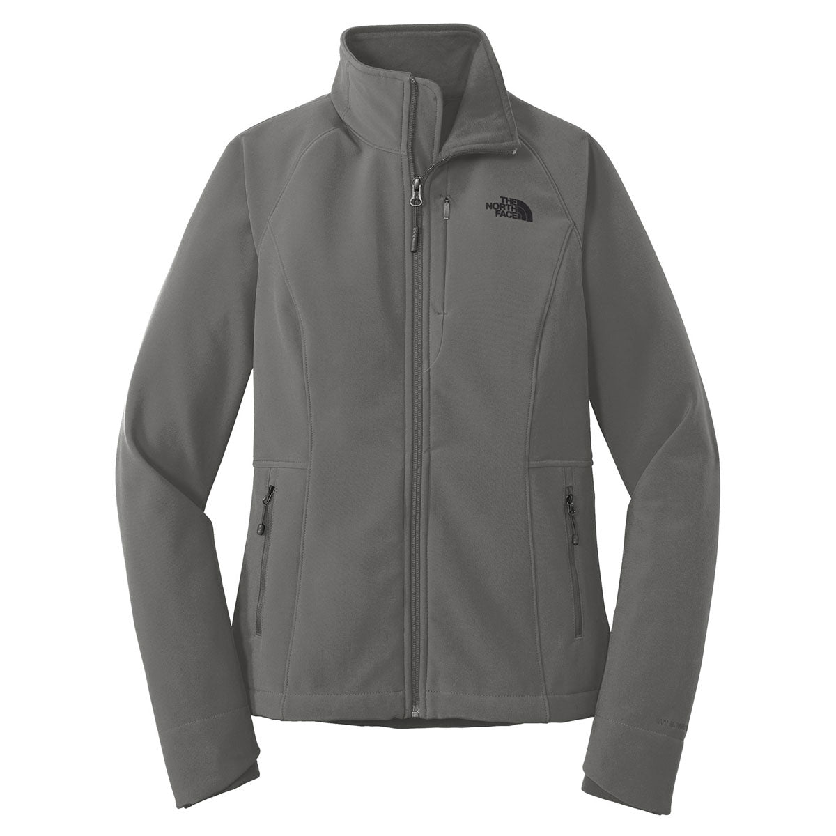 The North Face Women's Stylish Asphalt Grey Apex Barrier Soft Shell Jacket