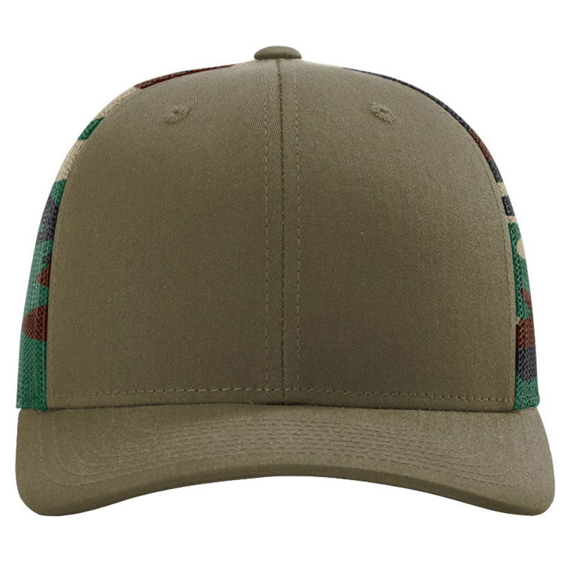 Richardson Loden/Green Camo Mesh Trucker Hat: A Must-Have for Outdoor Enthusiasts