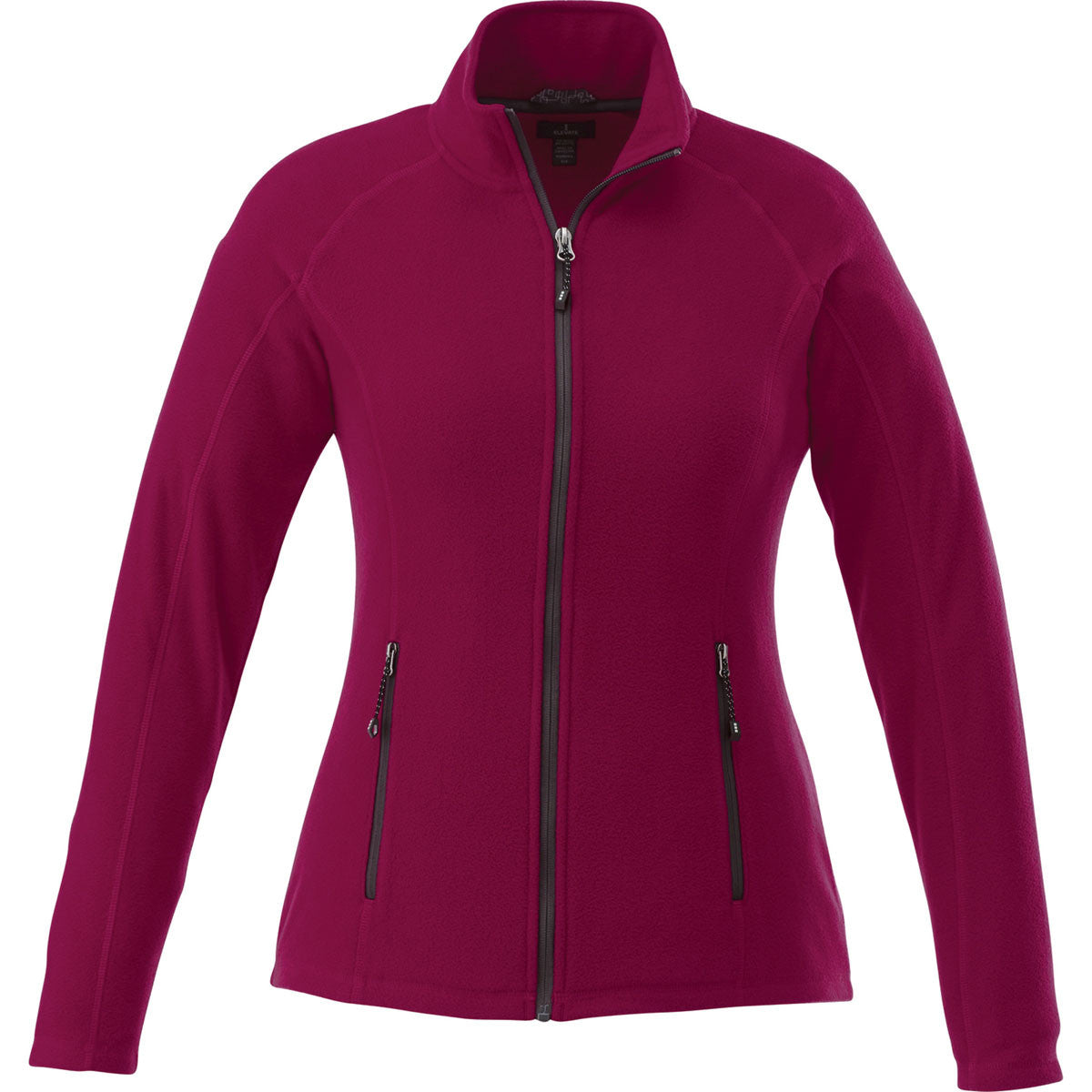 Elevate Women's Stunning Maroon Rixford Polyfleece Jacket - A Must-Have!