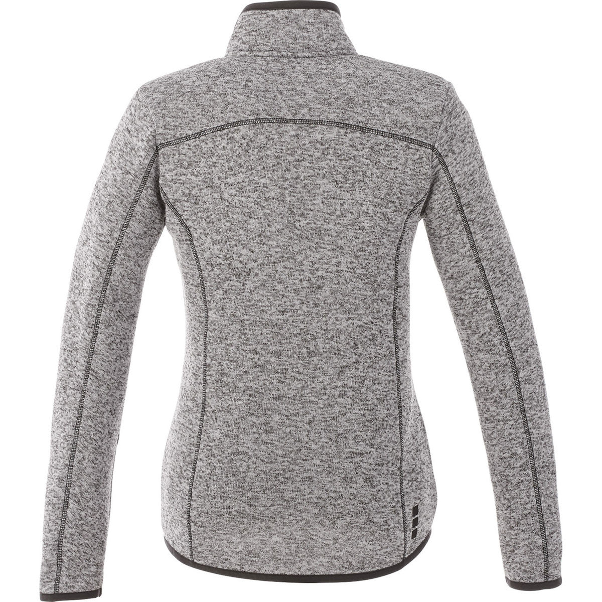 Elevate Women's Light Heather Grey Tremblant Knit Jacket - A Must - Have for Women!