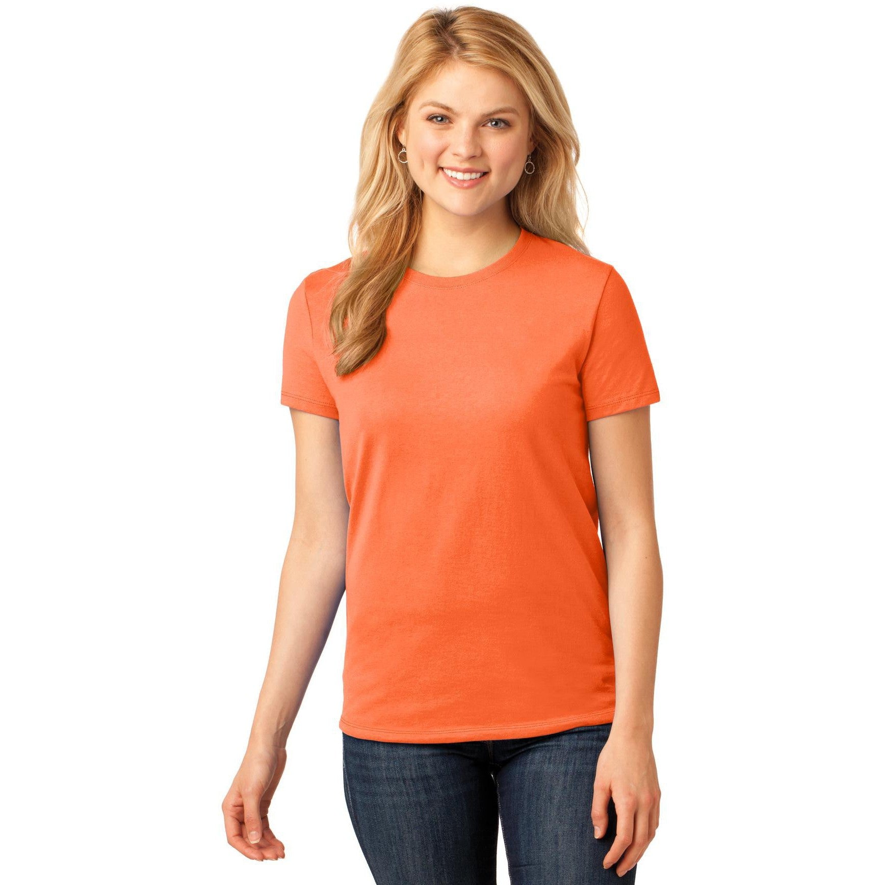 Hurry! Port & Company Ladies' Core Cotton Tee - Clearance Sale!