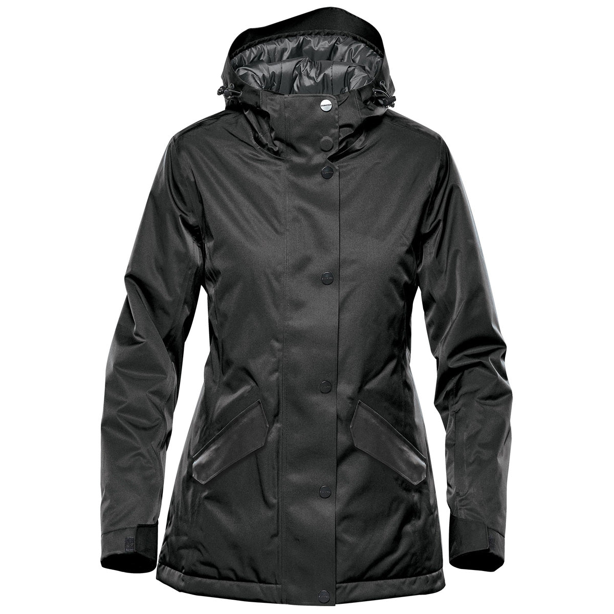 Stormtech Women's Charcoal Zurich Thermal Jacket - A Fashionable Weather Warrior