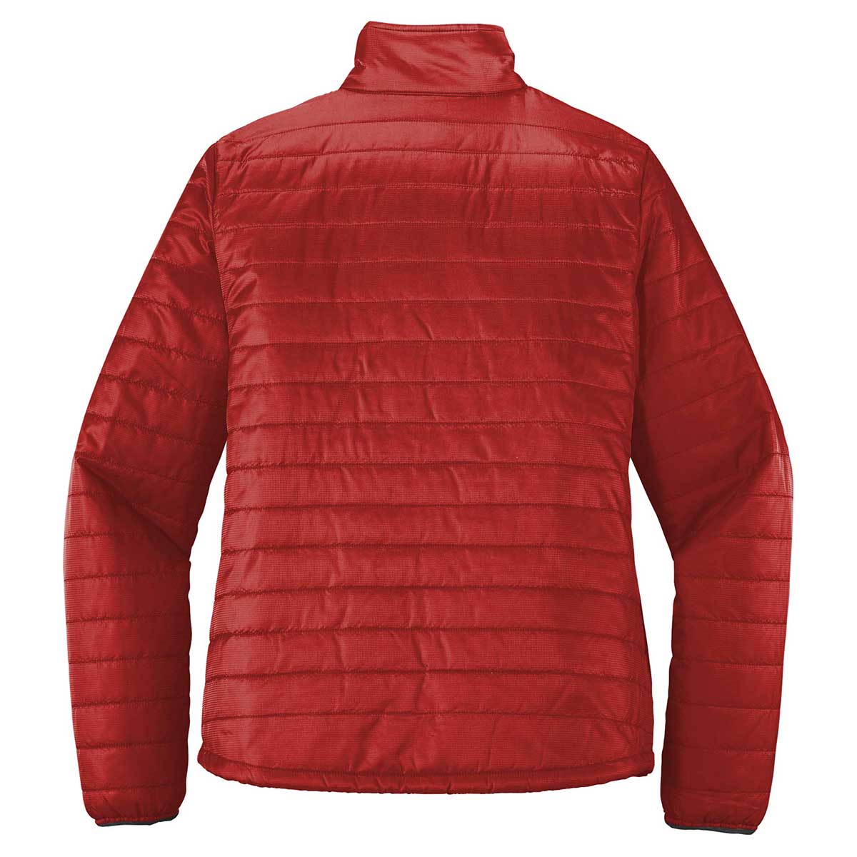 Port Authority Women's Stunning Fire Red/Graphite Packable Puffy Jacket